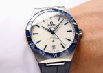 Omega 5th Constellation 41MM 8900/8901 Movement Ceramic Bezel Black/White Dial Watch